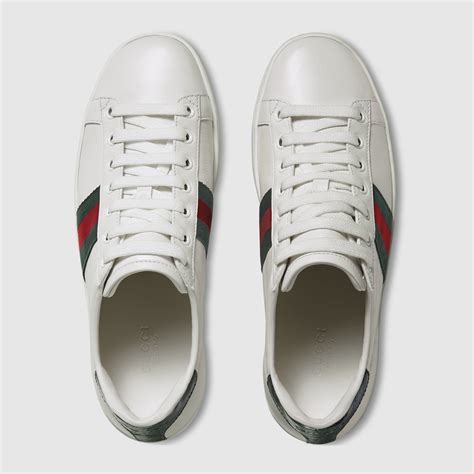 ace leather gucci shoes|Gucci ace sneakers price increase.